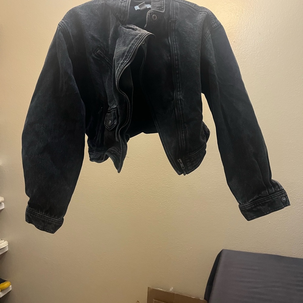 Grey Denim Jacket